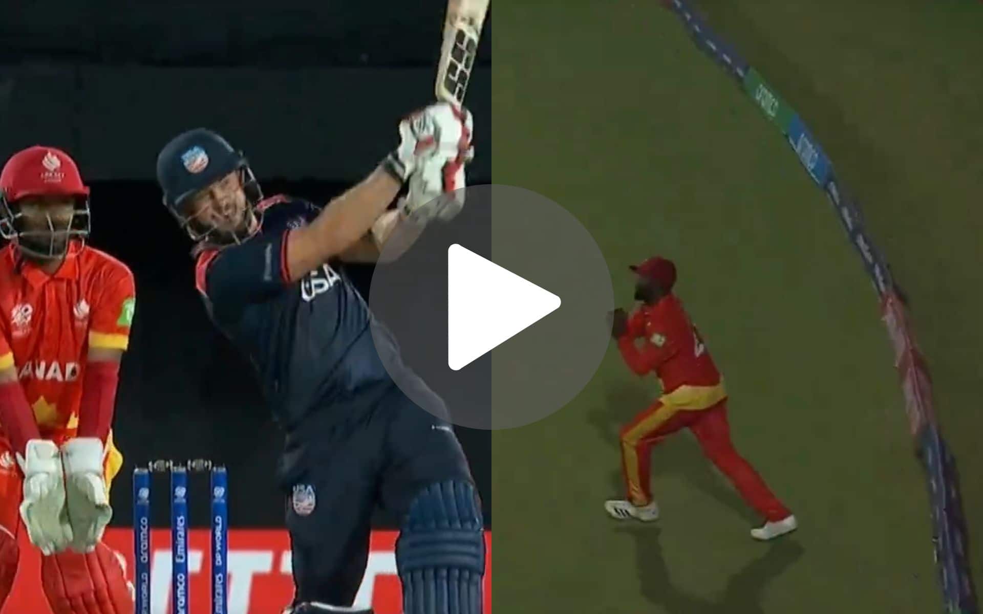 [Watch] USA Batter Andries Gous 'Heartbroken' As Historic Partnership Ended By Canadian Spinner